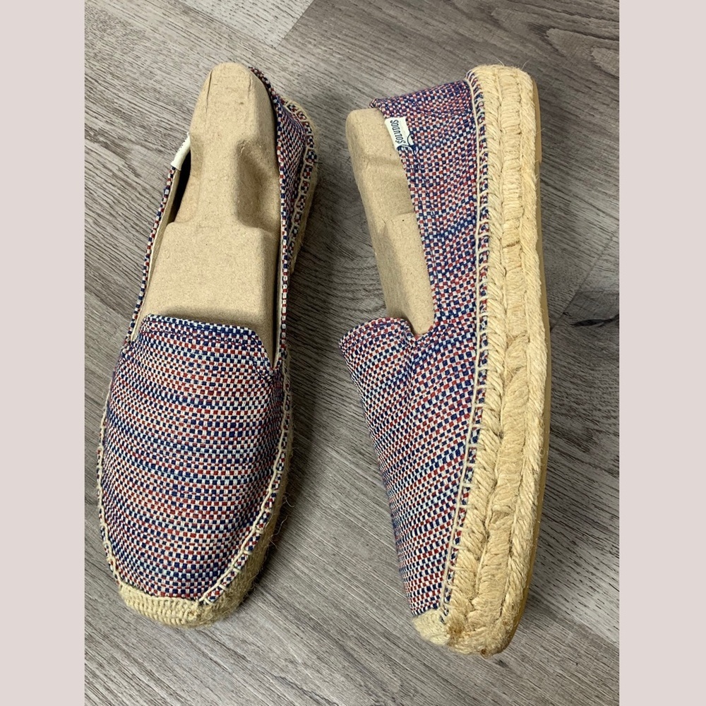 Saludos Multicolor Canvas Espadrille Sz 9